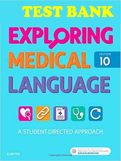 Title details for Test bank Exploring Medical Language Brooks-Brooks by Donnis Jackson - Available